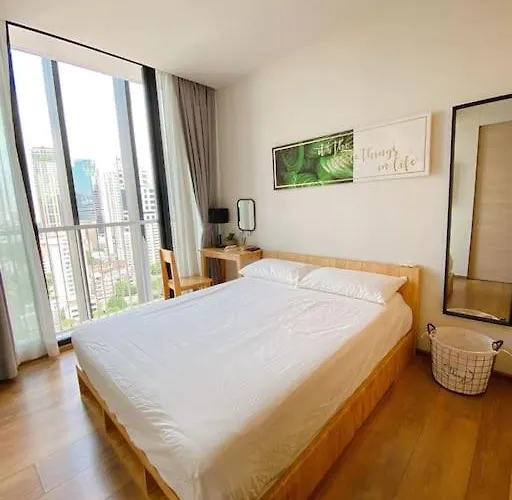 Lejlighed Modern Monthly Studio Fast Wifi Great Location Bangkok