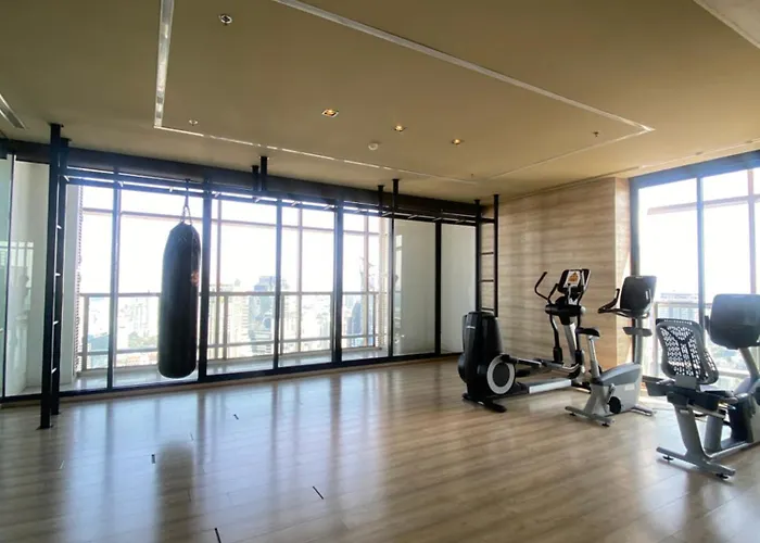 Modern Monthly Studio Fast Wifi Great Location Lejlighed Bangkok